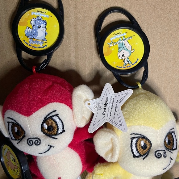 Neopets Mynci Bundle Plushies + Trading Cards 2005 - Picture 4 of 7